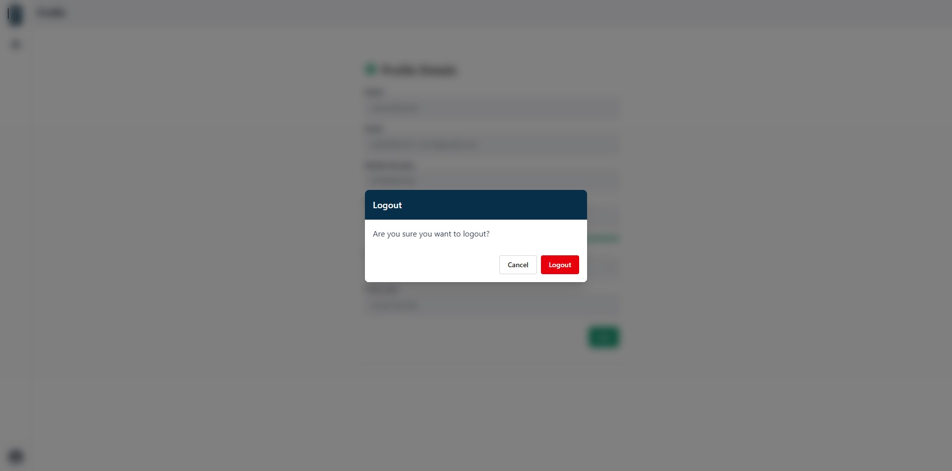Logout