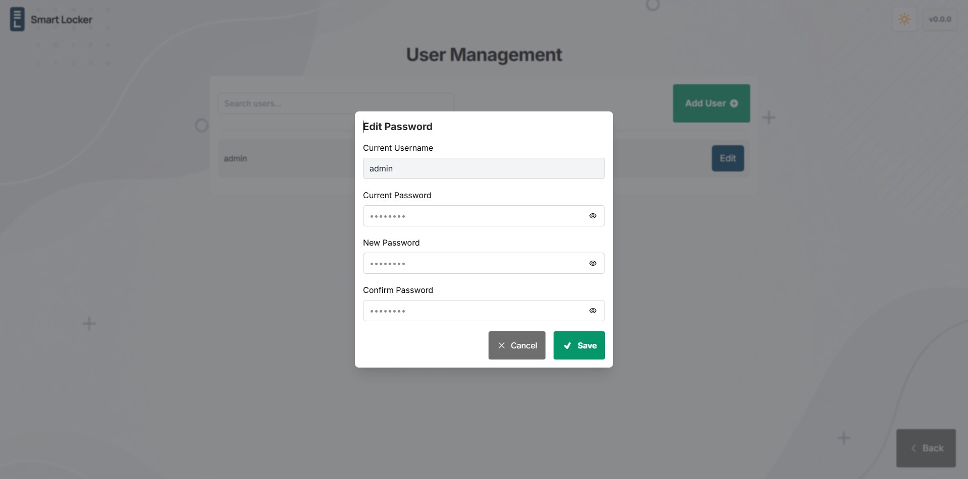 Password Edit