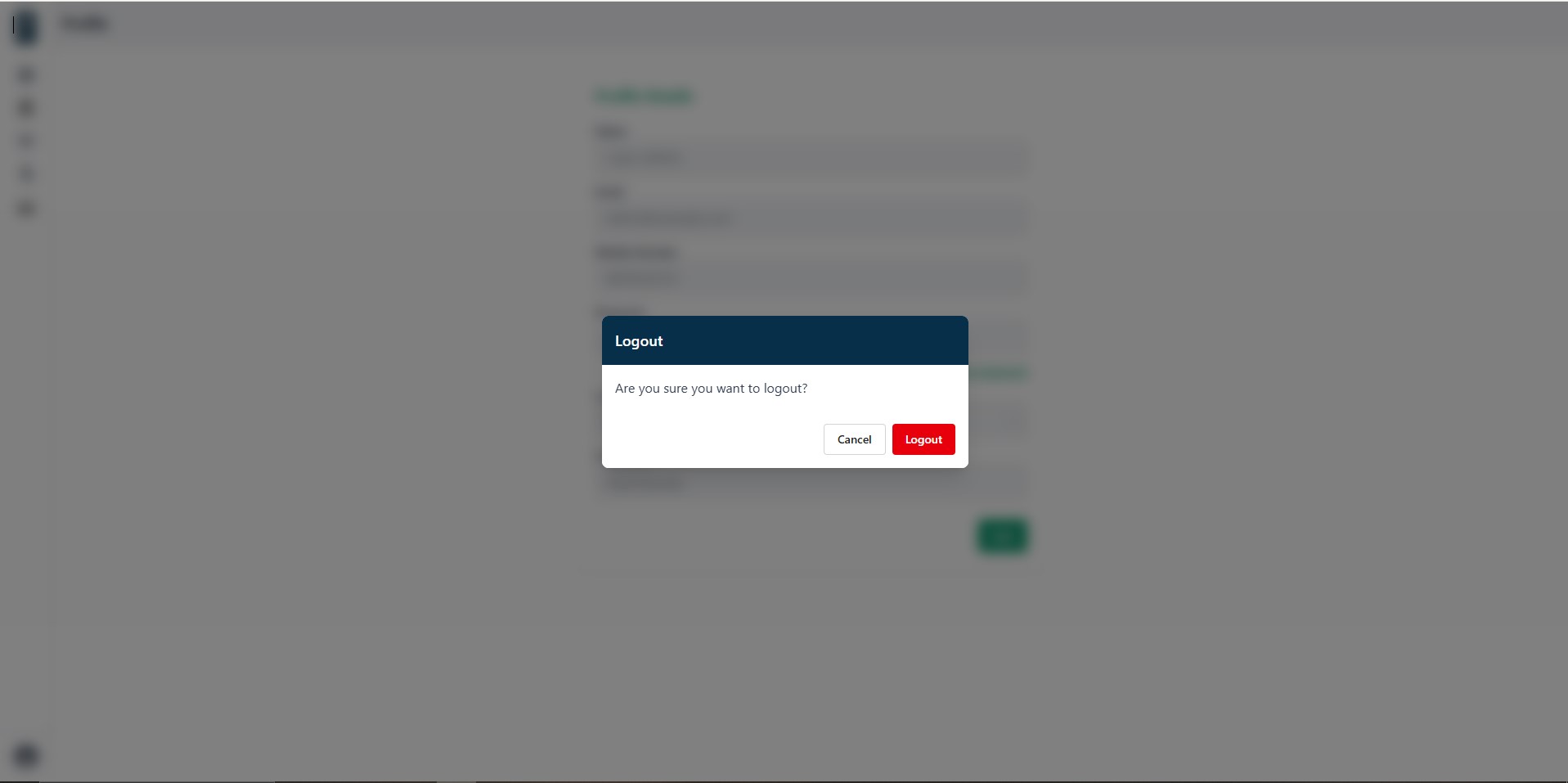 Logout